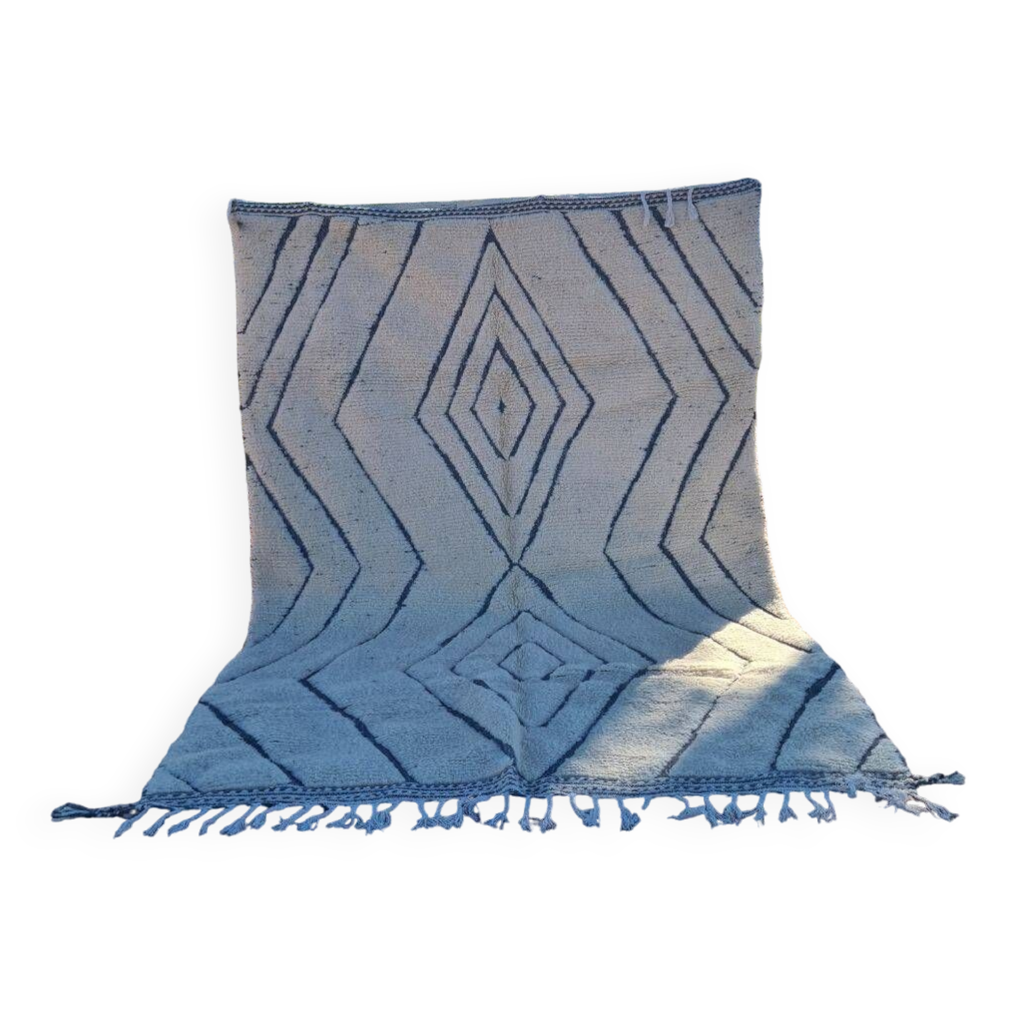 Handmade wool Berber rug 300X200 cm