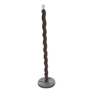 Lampadaire des années - rotin bambou