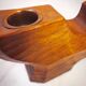 Reversible Anthroposophical Candle Holder in Lemon Tree, Dornach School