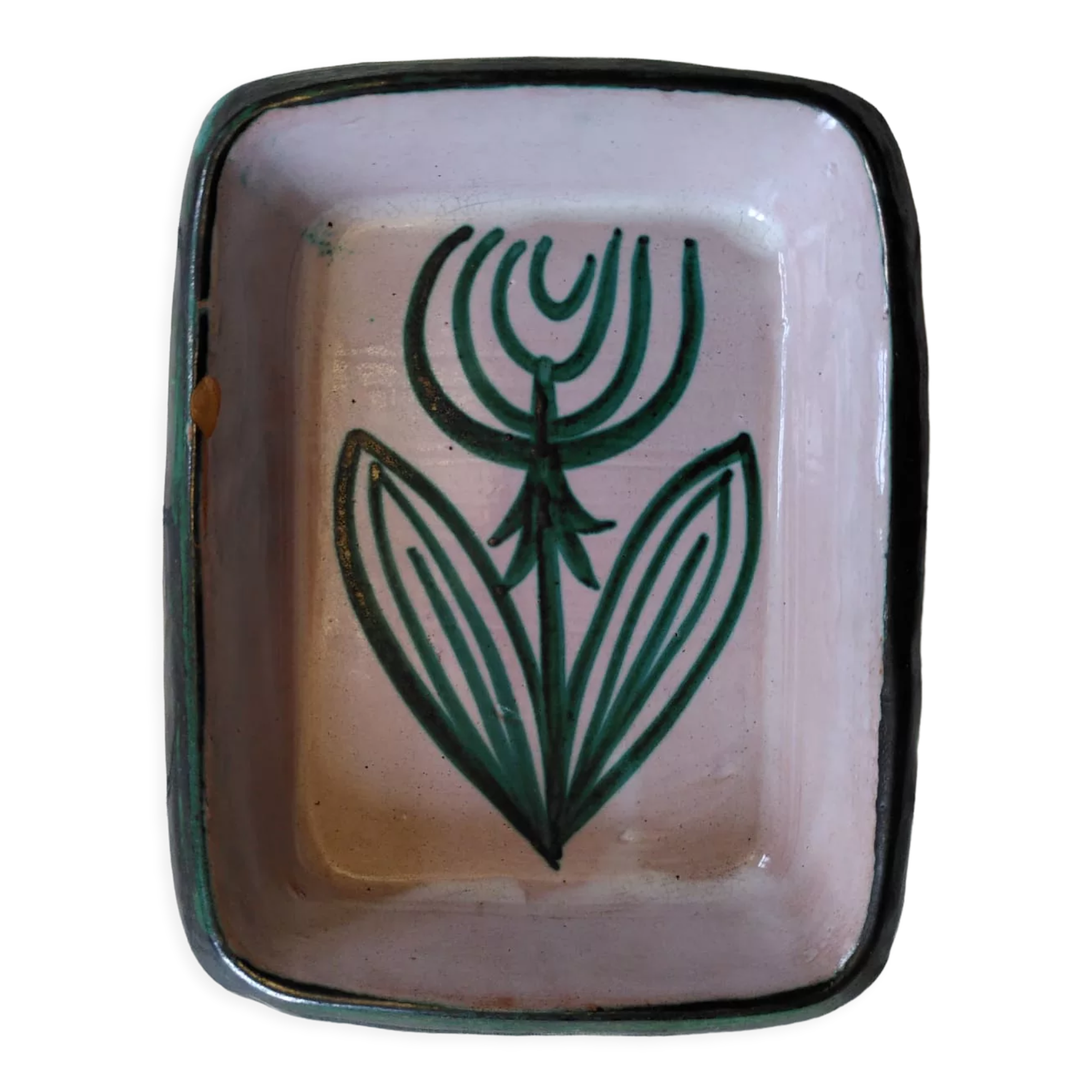 Robert Picault dish signed