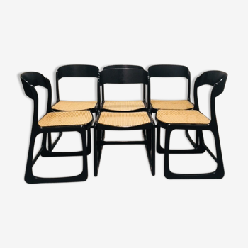 Baumann caned chairs