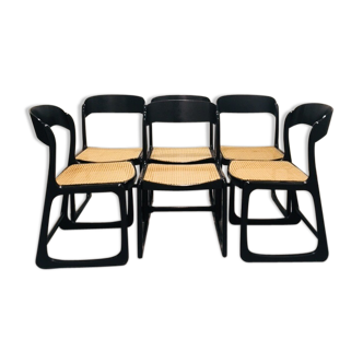 Baumann caned chairs