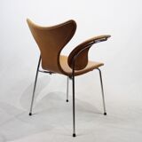 Fauteuil Lily, modèle 3208, avec accoudoirs par Arne Jacobsen et Fritz Hansen