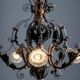 Vintage Iron Candlestick, 1910s
