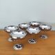 Set of 6 ice cream bowls Letang Rémy