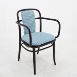 1970s Beech Bentwood Chair by Ton ,Czechoslovakia