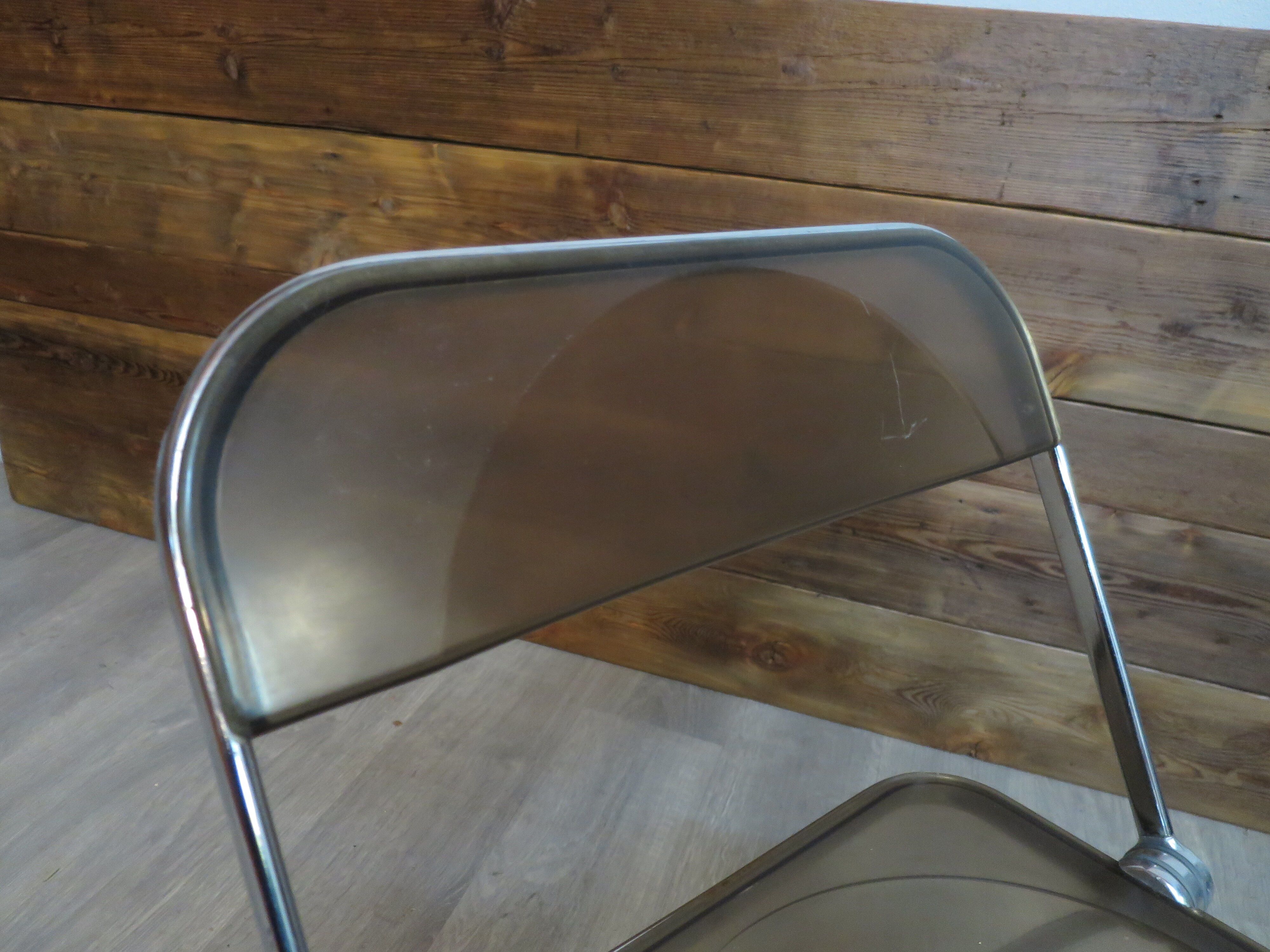 Chair Plia Giancarlo Piretti Castelli edition