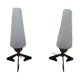 Duo de lampes de chevet vintage
