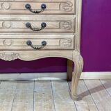 Decapé desk in baroque oak