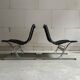 PLR1 Luar lounge chairs by Ross Littell for ICF De Padova Italy 1960s