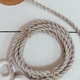 Enamelled stoneware lamp