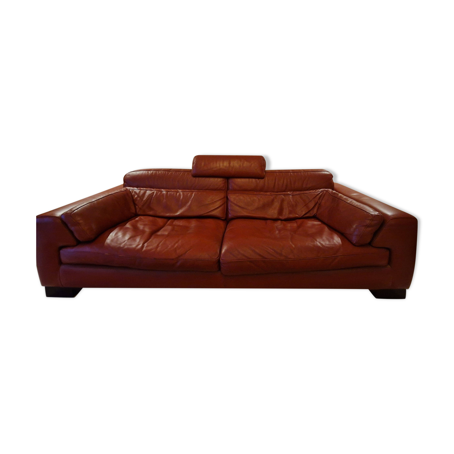 Roche Bobois leather sofa
