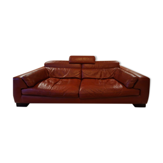 Roche Bobois leather sofa