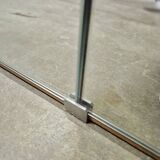 Antique Venetian brasserie mirror in eglomisé glass