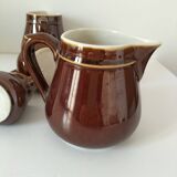 Ensemble pots à lait style bistrot