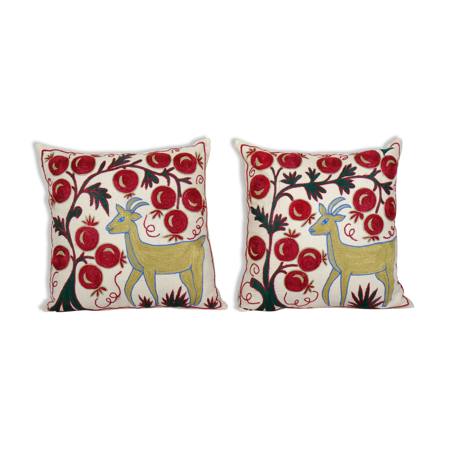 Pair of cushions