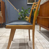 Vintage Scandinavian set – extendable table & 6 chairs