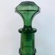 Italian carafe Empoli from the 1960s - Glass with diamond points.