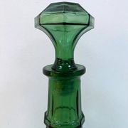 Italian carafe Empoli from the 1960s - Glass with diamond points.
