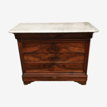 Commode marbre Louis Philippe 19eme