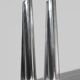 Ensemble de vases extra hauts en aluminium contemporain