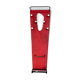 Red coat rack 1950 mirror free form brass hooks