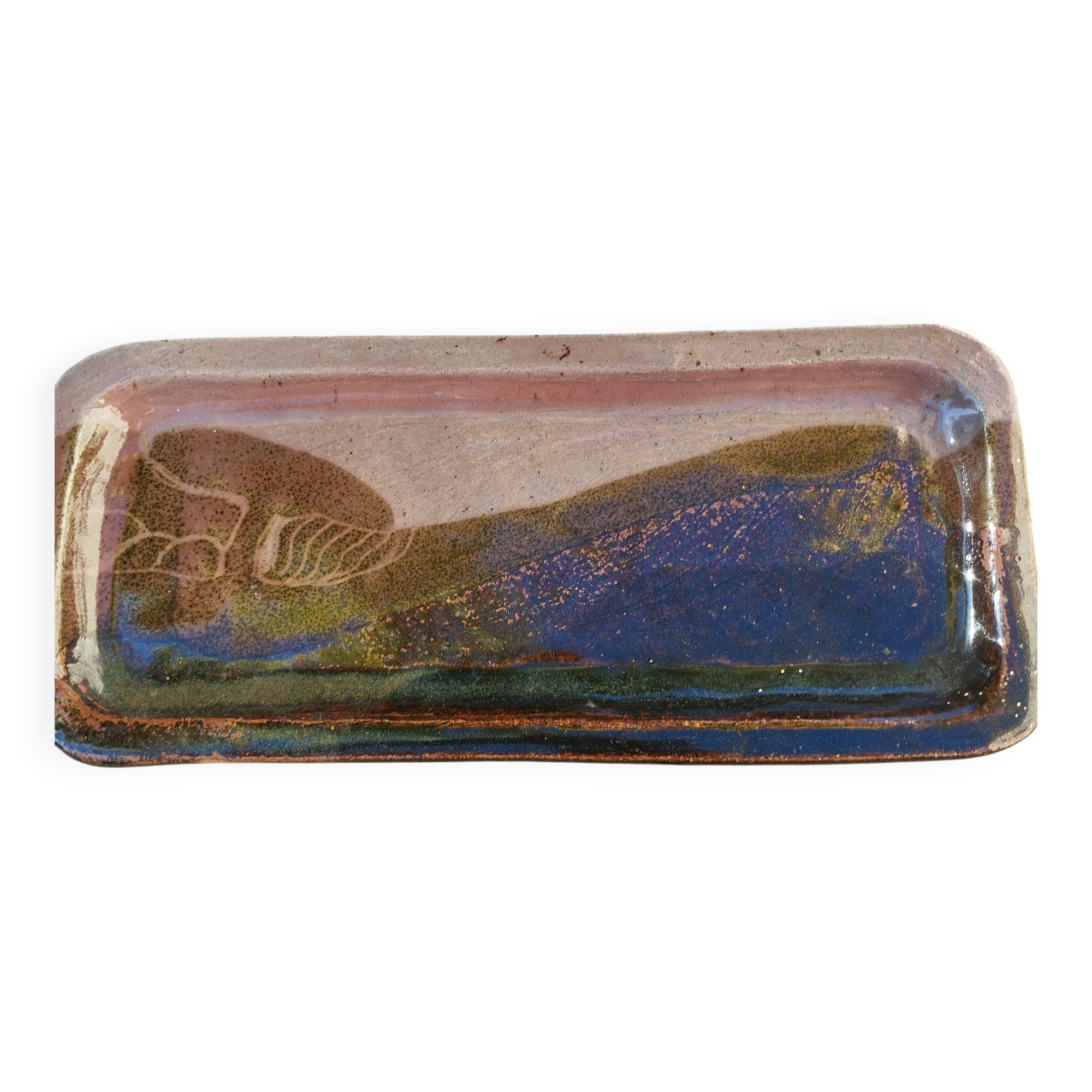 Handmade signed pocket tray