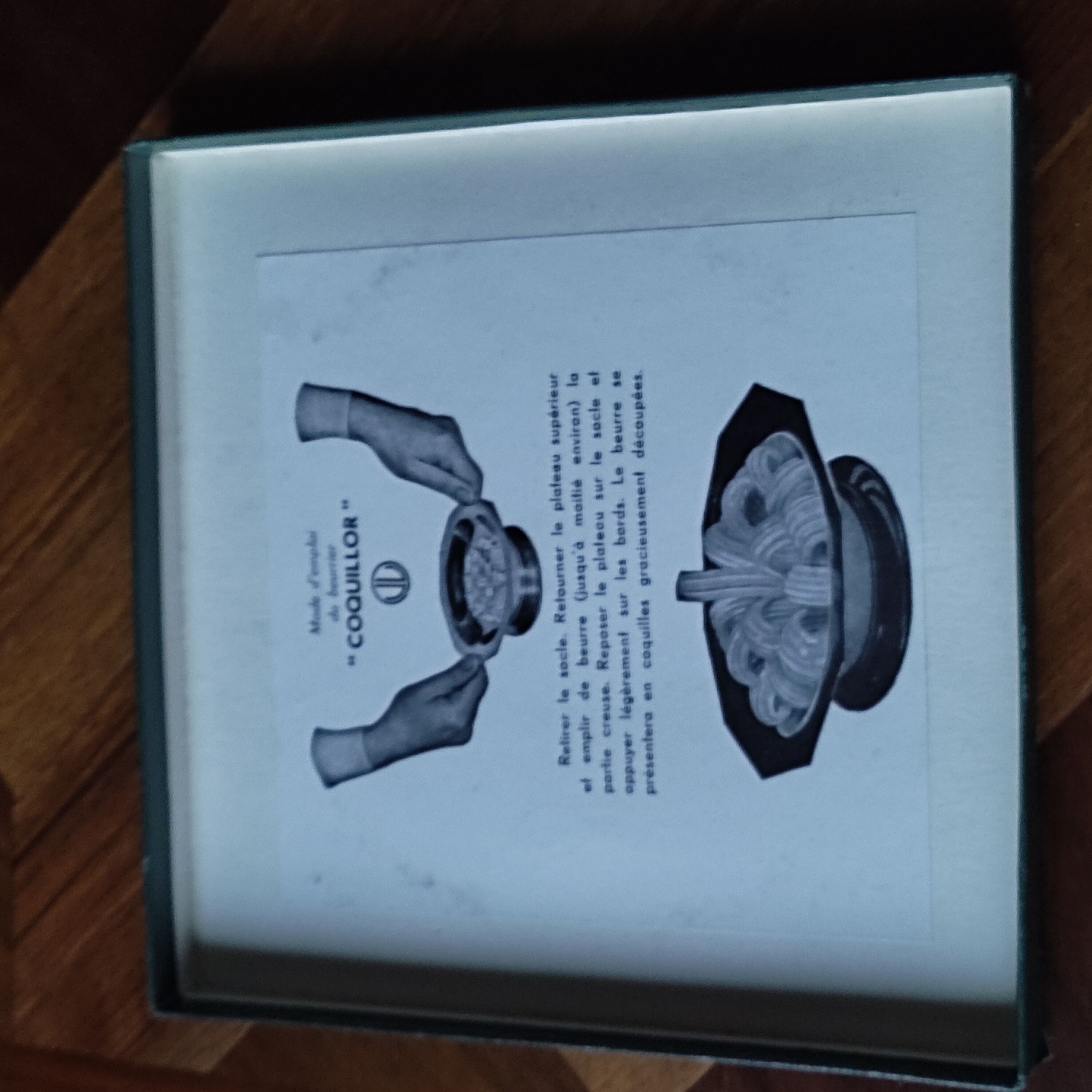 Coquillor butter mould