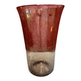 Blown glass vase