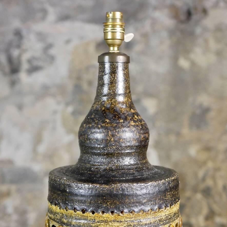Georges Pelletier ceramic lamp, 1960s