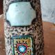 Large decorative bottle West Germany in ceramic – 1970s