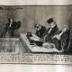 Ancient lithograph by honoré daumier h.d.  "the people of justice" n°84/500