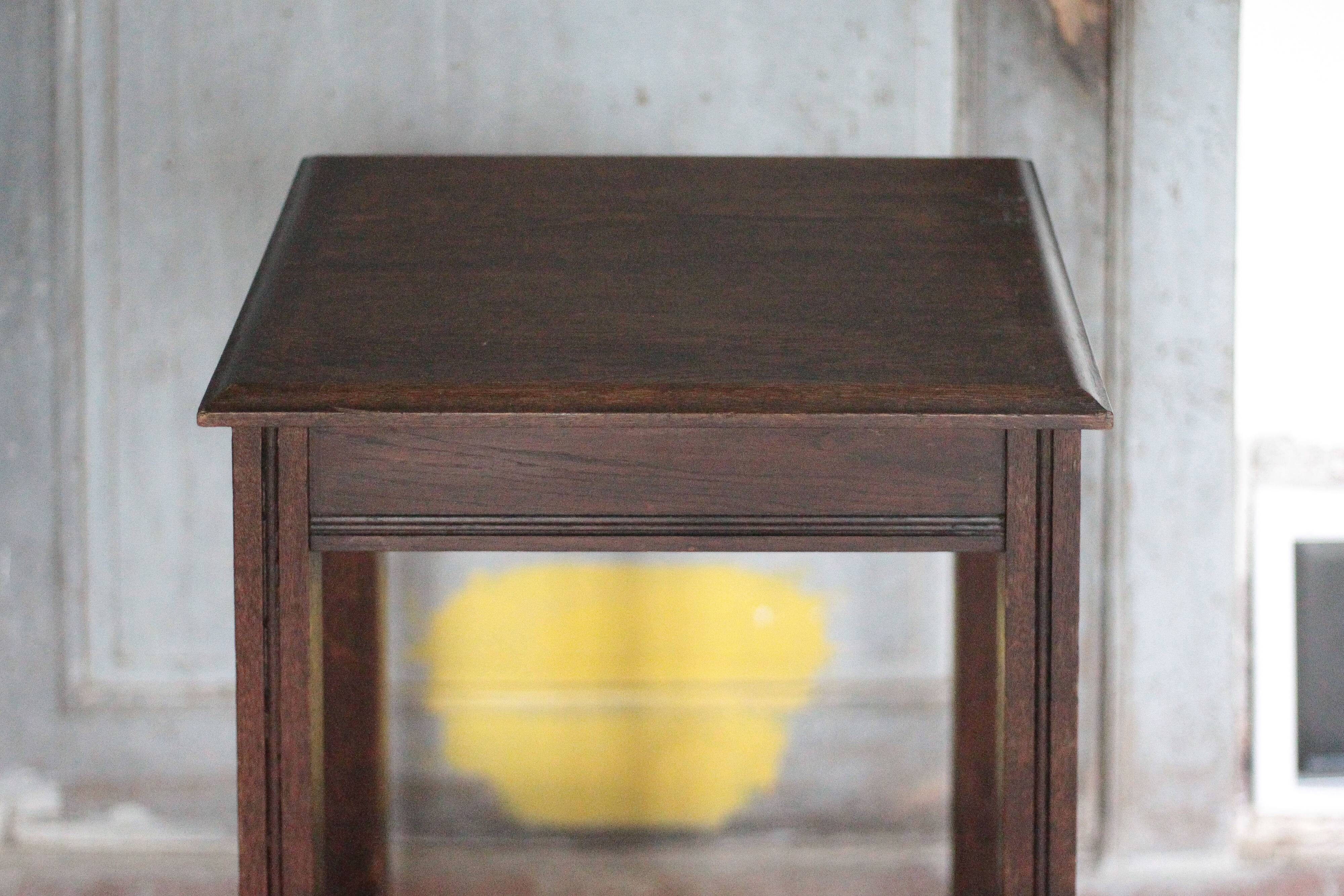 Table vintage, table bois, console art déco, table d'appoint