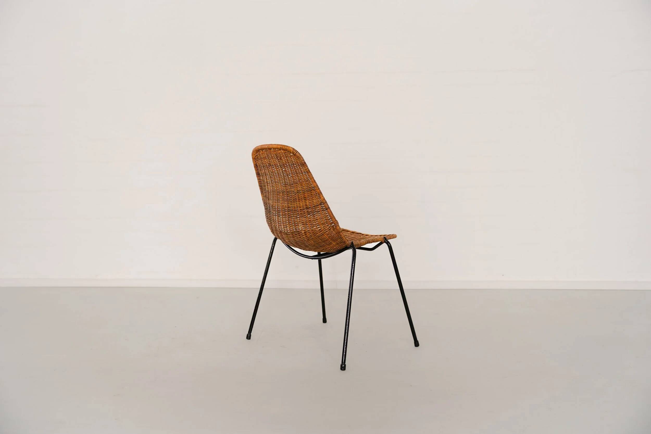 Basket Chair by Gian Franco Legler for Bonacina