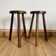 Pair of minimalist stools