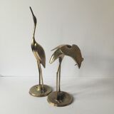Couple of brass birds