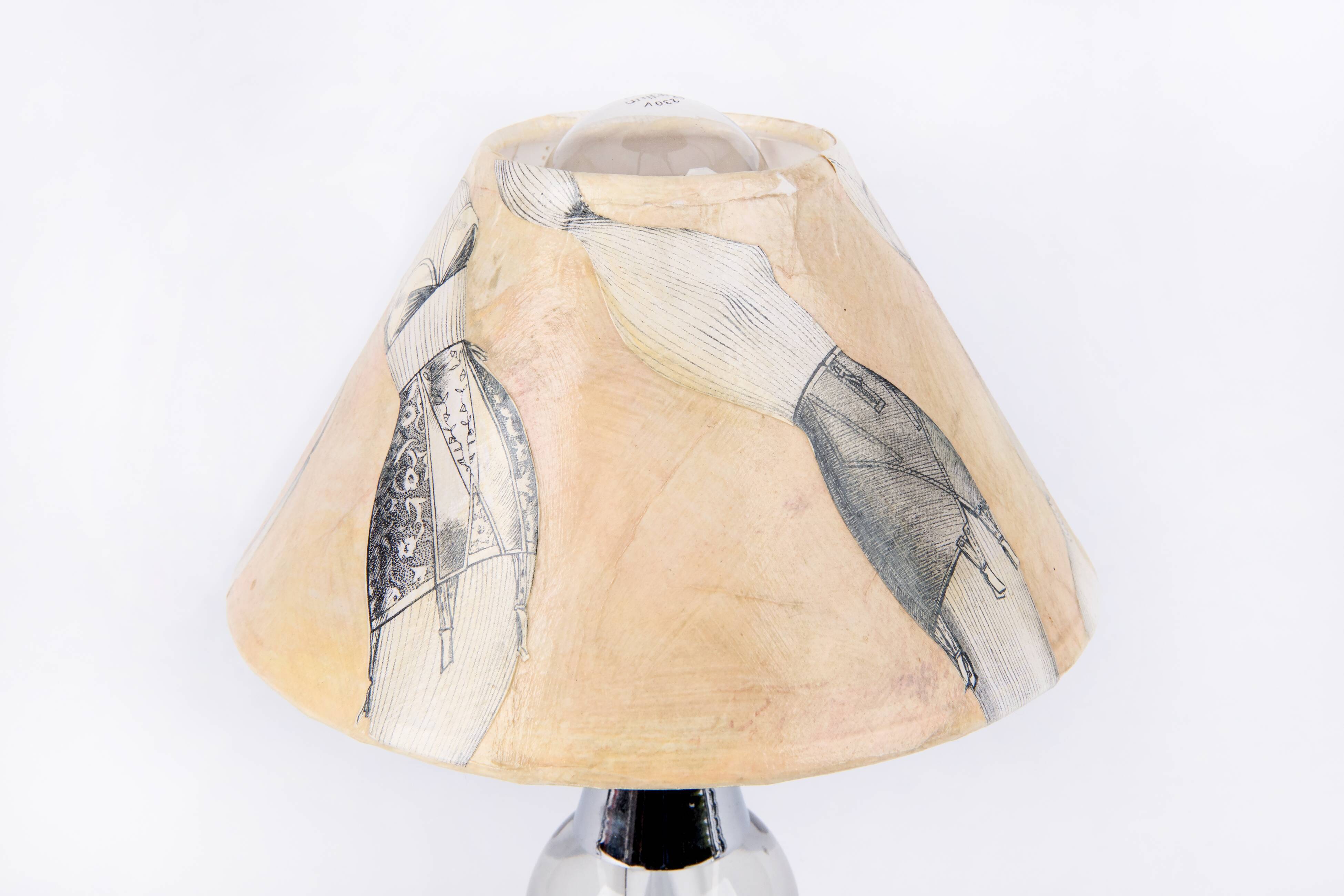 Paire de lampes de chevet vintage