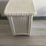 Table de chevet en rotin