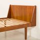 Danish mid century teak bed, 1960s
