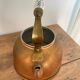 Copper kettle porcelain handle