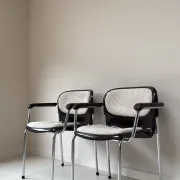 Four vintage bucket chairs SMK400K from Drabert designed by Gerd Lange