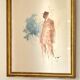 Illustration sur papier vintage