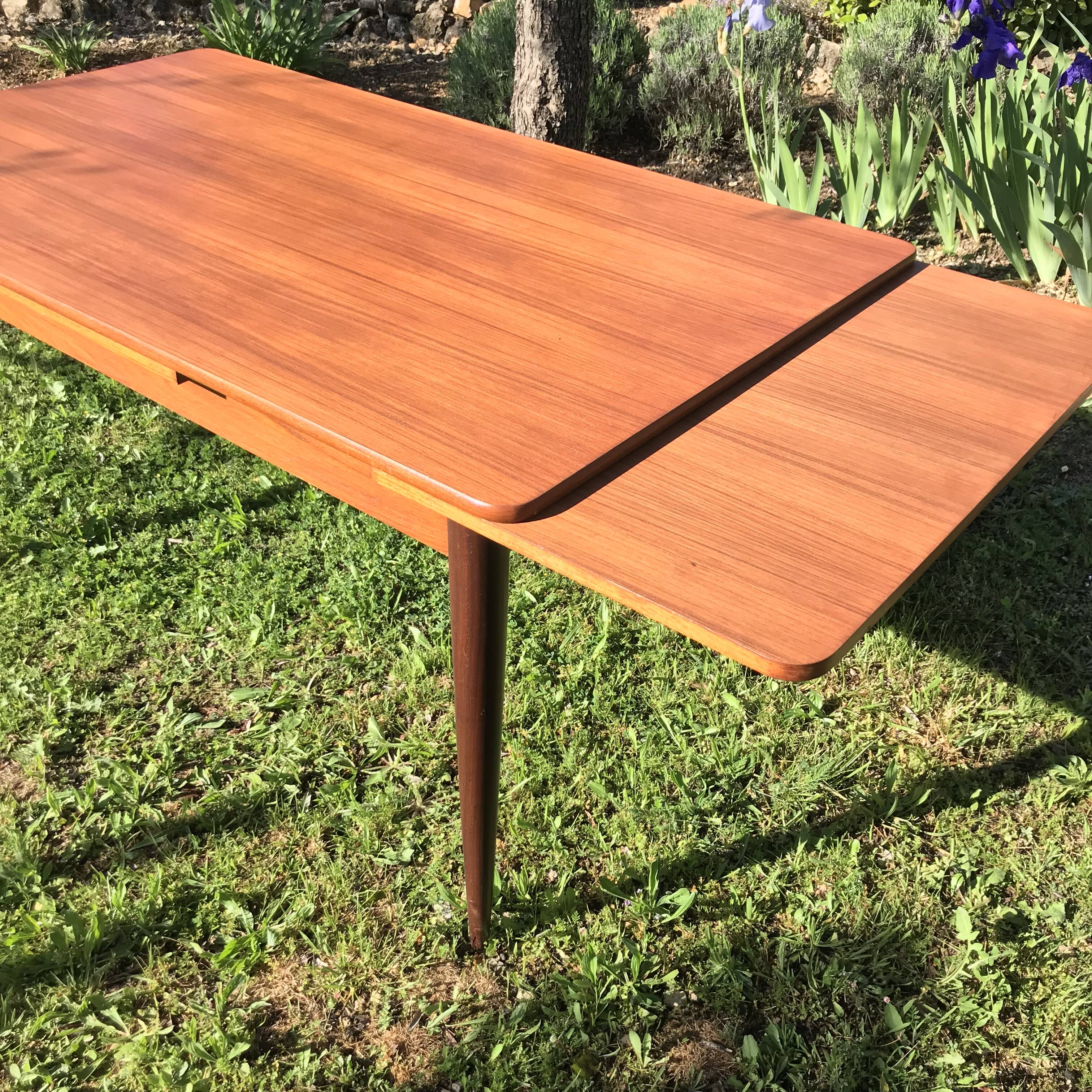 Vintage teak dining table