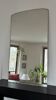 Grand miroir vintage scandinave