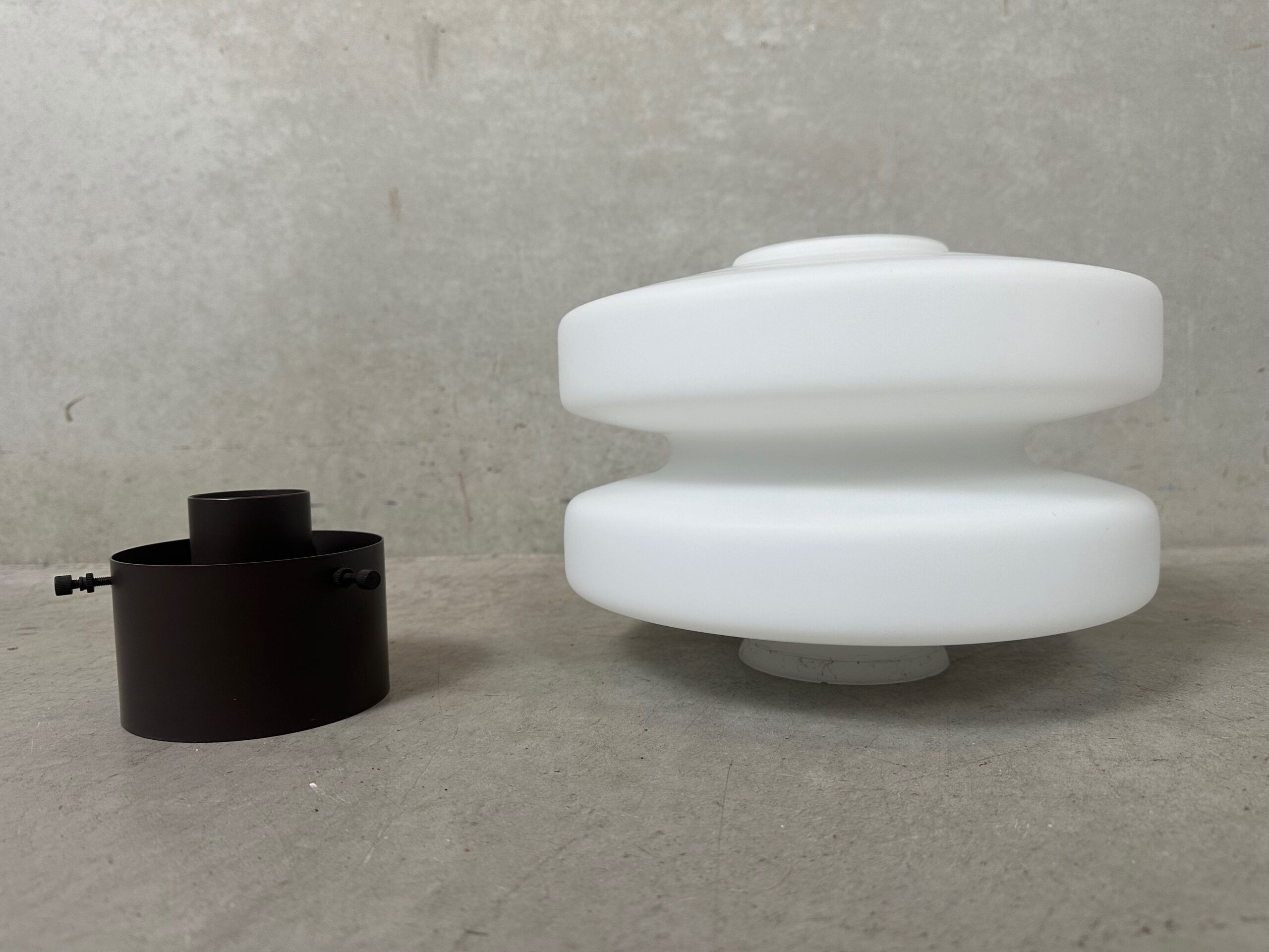 Vintage Philips ceiling lamp – opaline