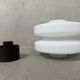 Vintage Philips ceiling lamp – opaline