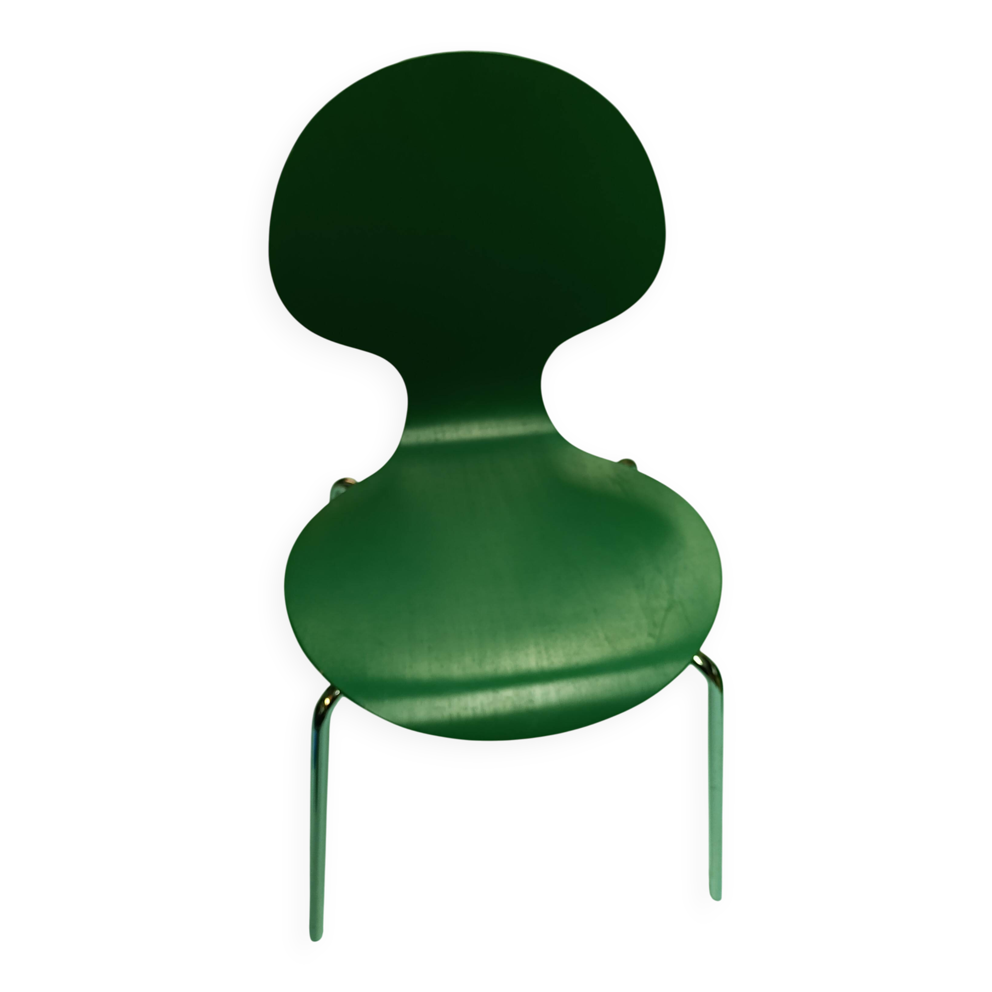 Vintage green ant style chair