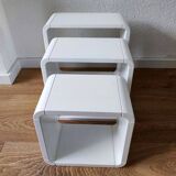 Etagères Vintage • Éléments modulables • Bois Laqué • 1970