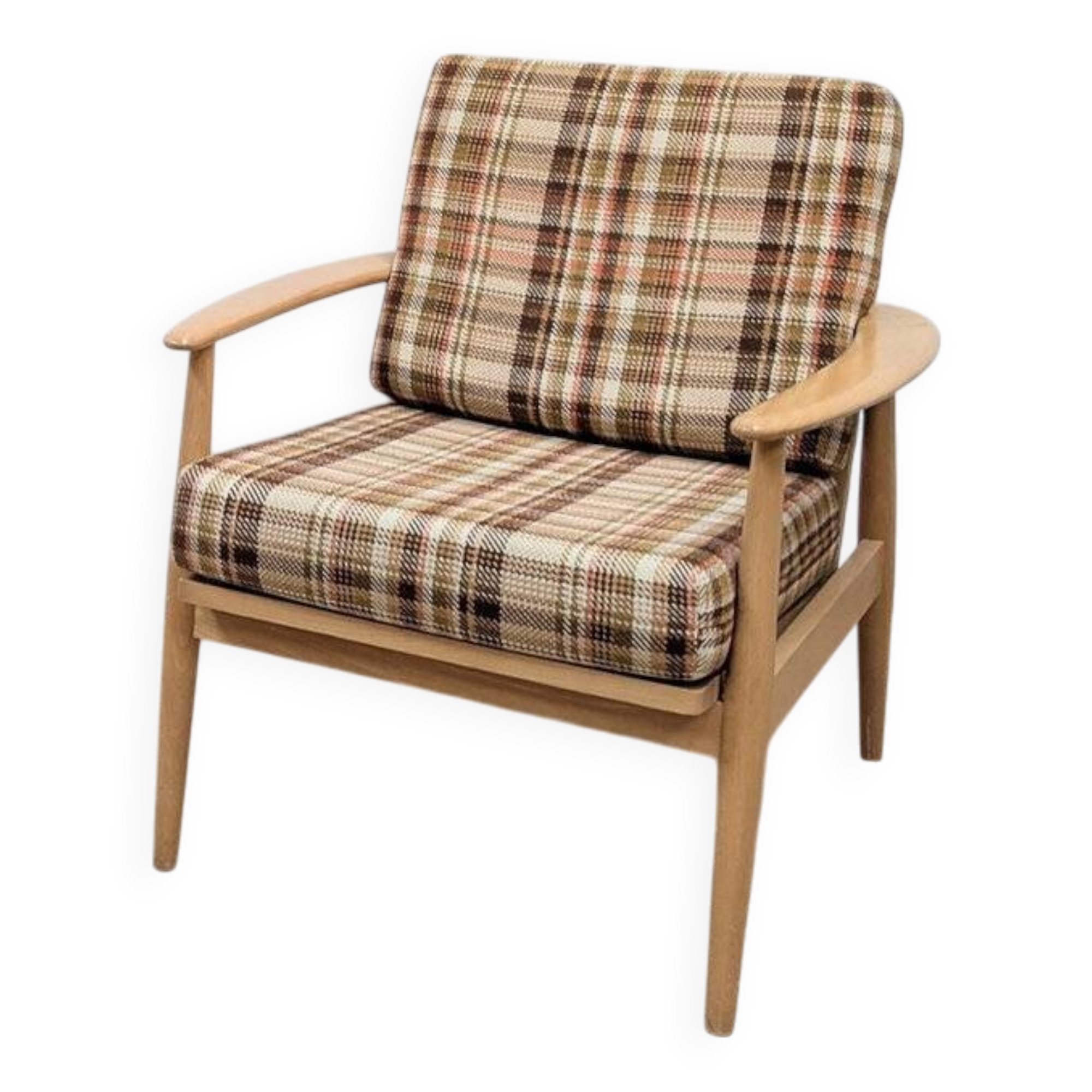 Fauteuil vintage scandinave années 70