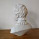 Limoges porcelain biscuit bust